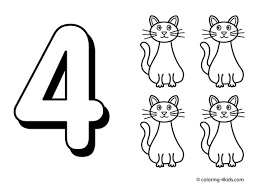A fun activity for kids during the holidays. Coloring Pages 4kids On Twitter Number 4 Coloring Kids School Parenting Education Preschool Coloring Http T Co Aq2xbhpgef Http T Co Eakzt9ks3h