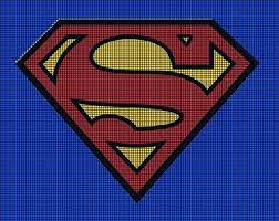 This fun craft is sometimes referred to as counting cross stitching because the pattern requires the embroiderer to carefully count the number of. Superman Logo Baby Afghan Crochet Pattern Cgct 104944