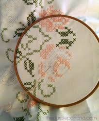 40 x 40 cm / 16. Throw Back Thursday Cross Stitch Pillowcases The Purple Poncho