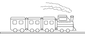 Gambar kereta kartun untuk diwarnai. 36 Belajar Mewarnai Gambar Kereta Api Terbaik Lingkar Png