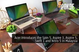 Established in 1990, acer sales & services sdn bhd has over. Acer Introduces The Spin 5 Aspire 3 Aspire 5 Swift 1 And Nitro 5 In Malaysia Pokde Net Acer Acer Swift Nitro