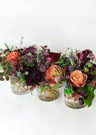 Her dabbling focuses on interior design, including diy, jewelry, cakes, sugar flowers, and fiber arts of all kinds. Jewel Tone Trio Centerpiece The Flower Alley