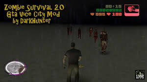 Los zombis viven en un mundo de violencia. Gta Darkhunter Mods Zombie Games Gta Vice City Mod Zombie Survival 2 0