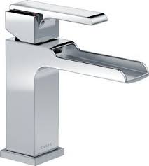 Delta Faucet Ara 1 Or 3 Hole Bathroom Faucet With Single Lever Handle Pop Up Drain Assembly And 4 1 8 In Spout Height D568lflpu