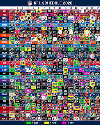 Find information about the 2020 nfl regular season week 1, view live scores, schedules and news for nfl pro football. Nfl On Twitter Every Game For Every Nfl Team All In One Place The 2020 Nfl Schedule