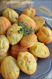 Madeleines Salees Lardons Olives Et Thym Avec Images Recettes De Cuisine Recette Apero Facile Madelaine Recette