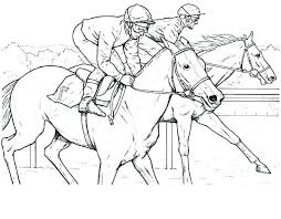 These kentucky derby theme units are great for teachers, homeschoolers and parents. Barrel Racing Realistic Horse Coloring Pages Novocom Top