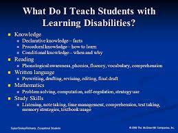Students With Learning Disabilities - Ppt Video Online Download