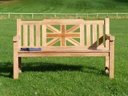 War Memorial Bench Chunky Teak Garden Bench Poltrona