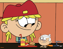X-এ Blazzore: theloudhouse loudhouse lanaloud lincolnloud Lana and  Tiny Lincoln at Burpin Burger. t.coBK0ZbKGzbA  X
