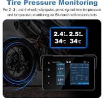 Linkifun™ MT24 7" 4G Motorcycle Smart Display – Wireless CarPlay & Android  Auto, Remote Live Streaming, GPS, DVR & TPMS