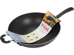 Tefal also manufactures linen care products such as steam irons3 and garment steamers. T Fal A8078984 Inspirations 14 Jumbo Wok Newegg Com