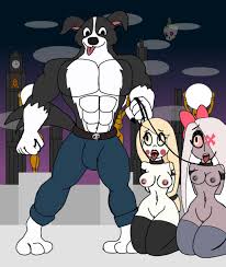 Post 3393634: Charlie_Morningstar crossover Hazbin_Hotel Mr._Pickles Mr._Pickles_(series)  Vaggie