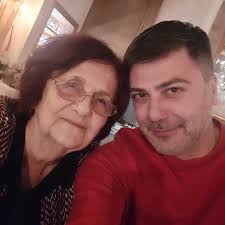 Evo me sa Bobom. Bas smo slatki. Zar ne?