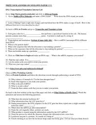 Transcription and translation worksheet fill in by using expedient focuses. Dna Transcription And Translation Activity Middle School Up Worksheet Genetic Code72 5th Grade Math For 1st 3rd Area Perimeter Free Budget Tracker Printable Mock Sheet Calamityjanetheshow