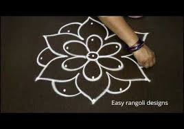 15 Ideas For Flowers Drawing Simple Small Rangoli Designs With Dots Simple Rangoli Rangoli Designs