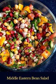 Middle Eastern Bean Salad Balela Bean Salad Healthy Bean Salad Recipe Vegetarian Salad Recipes Vegan Salad Recipes Healthy Beans