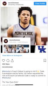 Share all sharing options for: Cade Cunningham S Father Requests Cal Yo Fly Down And Visit This Evening Collegebasketball