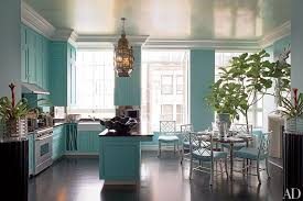 It's time to bring the high impact of color to the heart of your kitchen. Painted Kitchen Cabinet Ideas Architectural Digest