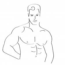 Dibujo de hombre sexy | Vector Gratis