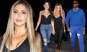 Scottie pippen ha revelado que su hijo mayor, antron pippen, falleció el domingo. Larsa Pippen Rocks Busty Skintight Jumpsuit While Out With Pals In La Before 45th Birthday Daily Mail Online
