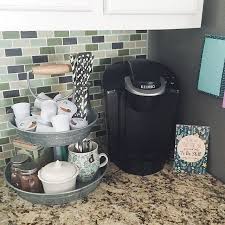 Cute Keurig Coffee Corner By Instagram Fan Downoxfordstreet Coffee Bar Coffee Corner Decor