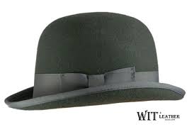 Niemiecka nazwa takiego kapelusza (melone), podobnie jak francuska (chapeau melon). Klasyczny Welniany Melonik W Kolorze Szarym Witleather Pl