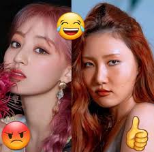 Aside from ailee, bts member rm was also rumored to have dated mamamoo singer hwasa. We Love You Bts Vote Twice S Jihyo Mamamoo S Hwasa Facebook
