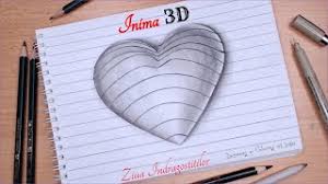 Learn how to draw with pencil with these step by step tutorials. Desenez O Inima 3d La Multi Ani De Valentine S Day Ziua Indragostitilor Youtube