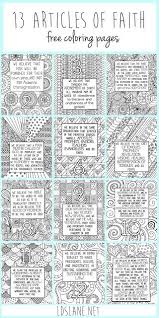 These Are Amazing Lds Article Of Faith Coloring Sheets Activity Day Girls 13 Articles Of Faith Articles Of Faith