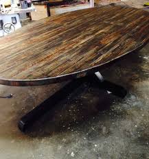 Extra Large Custom Butcher Block Strip Oval Wood Dining Table Etsy Oval Wood Dining Table Dining Table Oval Table Dining