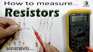 How To Measure Resistance With Digital Multimeter Multimeter Tutorial Youtube