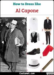 See more ideas about costumes, gangster costumes, couples costumes. Al Capone Costume For Cosplay Halloween