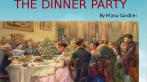 Saw it in the rafters b. The Dinner Party Plot Diagram
