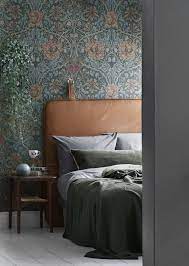 Phenomenal 45 Beautiful Bedroom Wallpaper Decorating Ideas For Your Dream Room Https Decoredo C Wallpaper Bedroom Vintage Wallpaper Bedroom Bedroom Interior