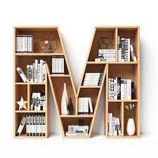Bookshelves 3d Font Alphabet In The Form Of Book Shelves Mockup In 2020 Bookshelf Decor Creative Bookshelves Bookshelves Diy