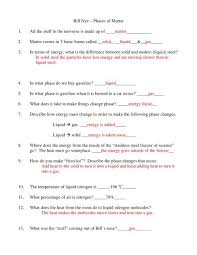 #bill nye climate worksheet #bill nye friction worksheet #bill nye plants worksheet #bill nye cells worksheet answers #bill nye erosion worksheet #bill nye magnetism worksheet #bill nye evolution. 05 Bill Nye Phases Of Matter Answers