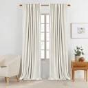 Bless international Franconville Polyester Semi-Sheer Curtain Pair ...