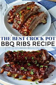 Slow Cooker Ribs Recipe Easy Rrock Pot Ribs Recipe Recipe Slow Cooker Ribs Slow Cooker Ribs Recipe Rib Recipes