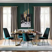 This dining room is a dream come true with sage green wallpaper, a wood table, velvet slipper chairs and a geometric area rug. 51 Gorgeous Green Dining Rooms With Tips And Accessories To Help You Design Yours Autocad Design Pro Autocad Blocks Drawings Download