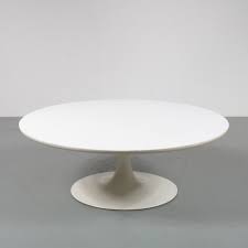 It features a wooden build, conveying sophistication and charm. Tulip Coffee Table By Maurice Burke For Arkana 1970s 93899