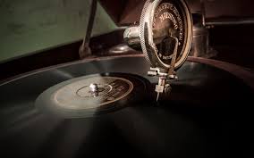 Download Wallpapers Gramophone Vinyl Records Old Music Player Retro Things Music Besthqwallpapers Com Music Notes Background Music Wallpaper Music Poster Design