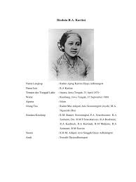 Biografi ra kartini beserta strukturnya. Biodata Biografi Ra Kartini