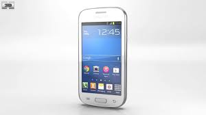 Samsung Galaxy Fresh S7390 White 3D ...