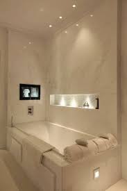 Take a cue from this bathroom: 7 Bathroom Lighting Ideas For Small Bathrooms Interior Design Inspirations