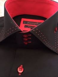 Black And Red Dress Shirt Mens Pin On Shirt