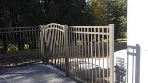 The string line will be used as your straight edge. Cooperstown Regis Aluminum Fence Install Poly Enterprises Fencing Decking Railing