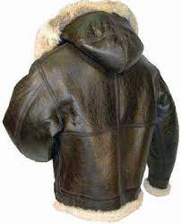 Cockpit Hooded B 3 Sheepskin Bomber Jacket Cool Jackets For Men Best Leather Jackets Jackets