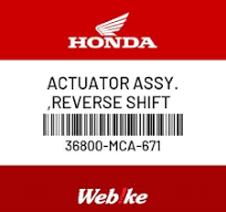Actuator Assy., Reverse Shift