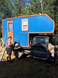 Homemade truck camper interior ideas interior design could be an extremely rewarding profession. Family Of 5 S Diy Truck Cabin